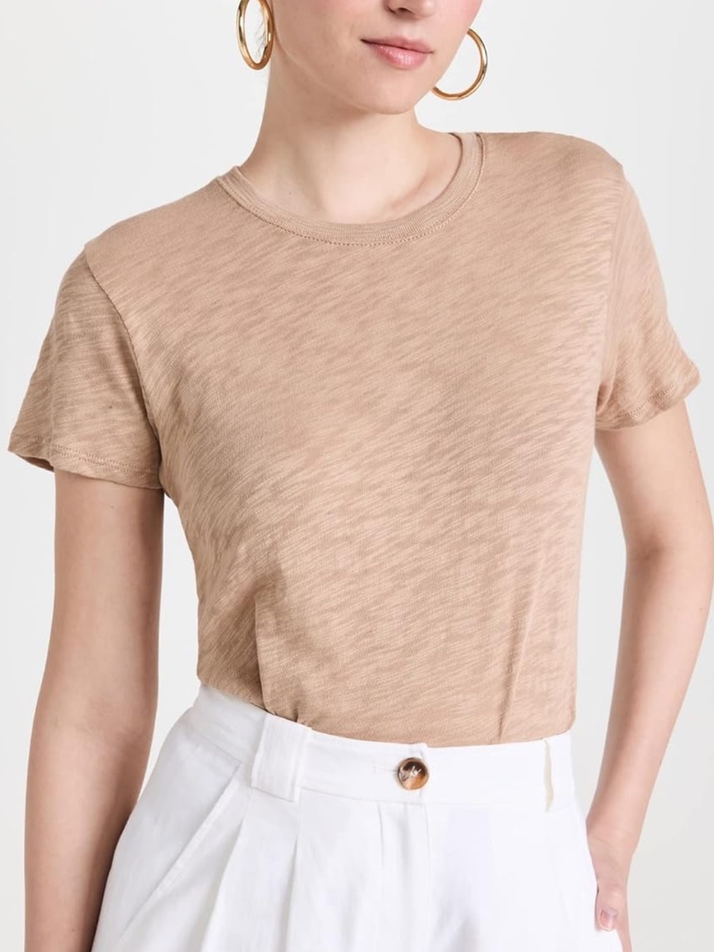 ATM Anthony Thomas Schoolboy Crew - Tan